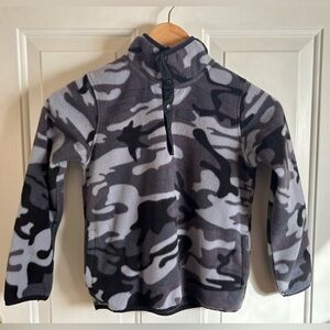Boy Pulse Premium Outerwear 1/4 Camo Fleece